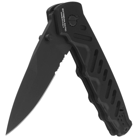 Nóż składany Extrema Ratio Caimano Nero N.A. Black Aluminium, Black MIL-C N690 (04.1000.0166/BLK)