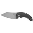 Fox Slim Dragontac ''Piemontes'' Black FRN, Satin N690Co by Bastinelli Knife (FX-518)