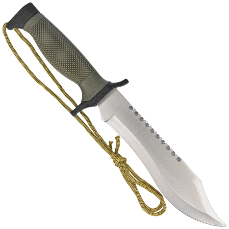 Third Decor Habitat Green ABS, Satin 420 Knife (H0502B)