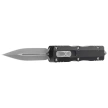 Microtech Dirac D/E OTF Knife Black Aluminum, Satin M390 by Tony Marfione (225-4)