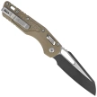 Microtech MSI S/E Knife OD Green Frag G10, Black M390MK by Tony Marfione (210-1FRGTOD)