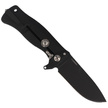 LionSteel SR11A Black Aluminum, Black Sleipner by Molletta (SR11A BB)