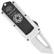 Microtech Exocet T/E Storm Trooper Signature White Aluminium, White M390 by Tony Marfione (158-1ST)