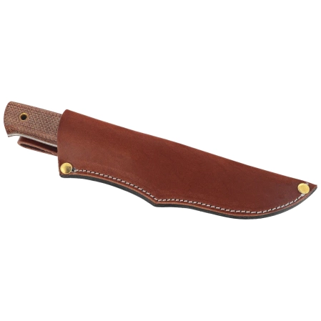Nóż Za-Pas Biwi 10 Brown Micarta, Two Tone 4H13 (BW10-M-BR)