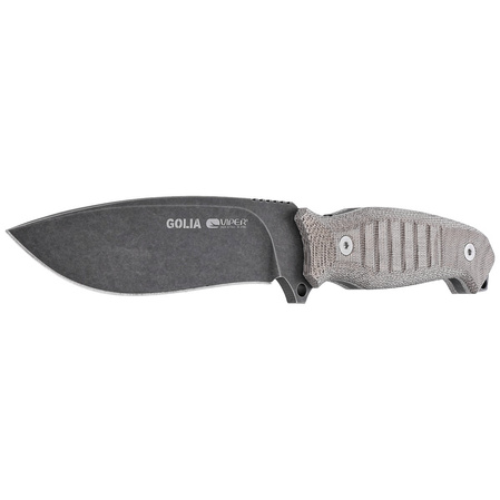 Nóż Viper Golia Evolution Green Canvas Micarta, Dark Stonewashed D2 by Tommaso Rumici (VT4003ECG)