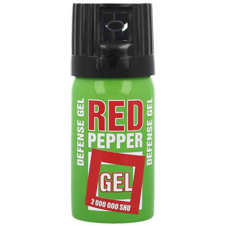 Zestaw dwóch gazów pieprzowych Sharg Defence Green Gel 2mln SHU, Cone 40ml (10040-C)