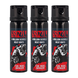 Sharg Grizzly Gel Pepper Spray 4mln SHU, 26.4% OC, 63ml Cone (13063-C)