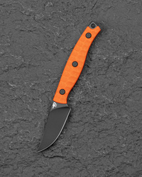 Nóż Bestech Heidiblacksmith #3 Upswept Orange G10, Black PVD 14C28N by Heidi (BFK08B)
