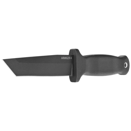 Nóż Demko Armiger 4 Tanto Black TPR, Black Powder Coated 80CrV2 by Andrew Demko (ARM4-80CrV2-BLK-TP)