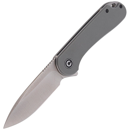 CIVIVI Knife Elementum Flipper Gray G10, Satin Finish (C907B)
