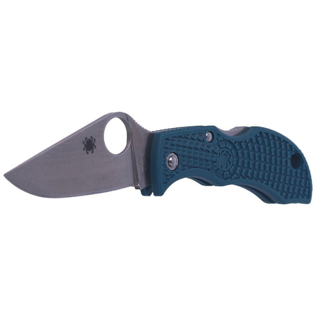 Nóż składany Spyderco Manbug Blue FRN K390 Plain (MFPK390)