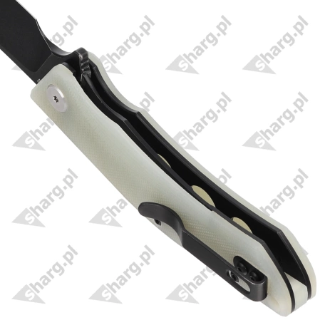 Nóż składany Bestech Cubis Jade G10, Black Stonewashed D2 (BG42E)