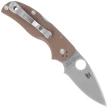 Nóż składany Spyderco Native 5 Sprint Run Brown G10, Satin CPM 15V by Sal Glesser (C41GPBN15V5)