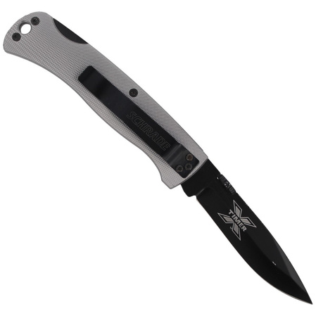 Imperial Schrade X-Timer Gunmetal Gray Folder Knife - 60TX
