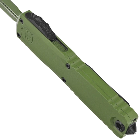 Nóż automatyczny OTF Microtech Ultratech Gen III ZBP D/E Green Cerakote Aluminium, Green Cerakote M390MK by Tony Marfione (1122-1GR-C20Z4)