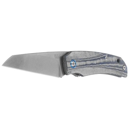 Nóż składany MKM Ice Denim Canvas Micarta, Stonewashed MagnaCut by Tommaso Rumici & Denis Simonutti (MK IC-DC)