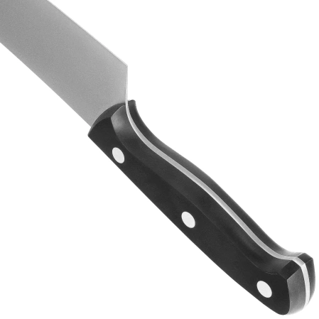 Nóż kuchenny MAM Professional Santoku Black Polymer, Polished X50CrMoV15 (701)