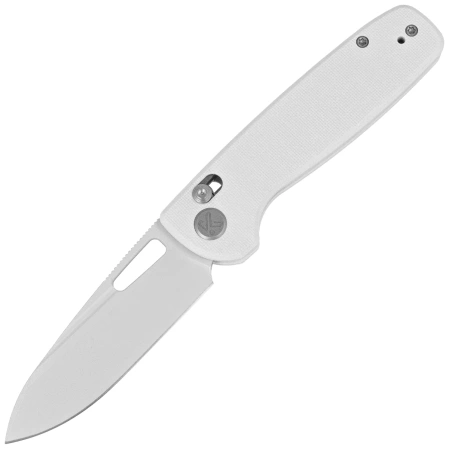 Nóż składany Kubey Bluff White G10, Sandblasted 14C28N by Garet Caronna (KU248C)