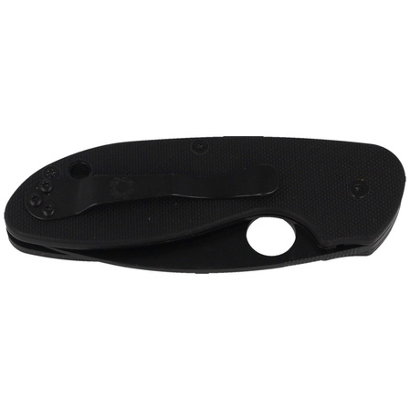 Nóż składany Spyderco Efficient Black G10, Black 8Cr13Mo (C216GPBBK)