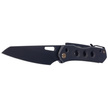 WE Knife Vision R Black Titanium, Black Stonewashed CPM 20CV by Snecx Tan (WE21031-2)