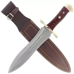 Podenquero-M Pakka Wood, Satin X50CrMoV15 knife