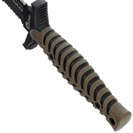 K25 RK-32206 Boot Knife Coyote ABS/Black Rubber, Black Titanium 7Cr17Mov