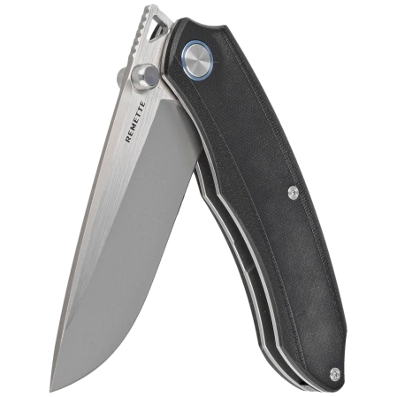 Nóż składany Remette Wild Species GC103-B Black G10, Fine Hand Grinding 14C28N