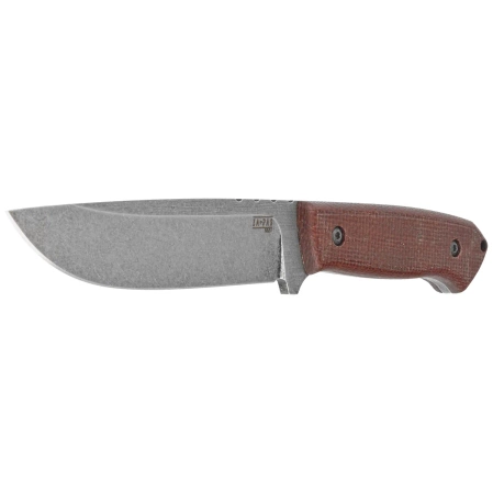 Za-Pas Knives Ultra Outdoor Brown Micarta, Black Cerakote O2 (UO-CE-M-BR)