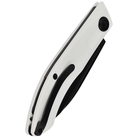 Real Steel Stella White G10, Blackwash VG-10 by Poltergeist Works (7051BW)