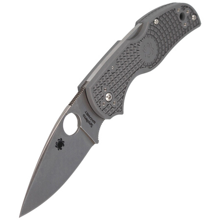 Nóż składany Spyderco Native 5 FRN Grey Maxamet Plain (C41PGY5)