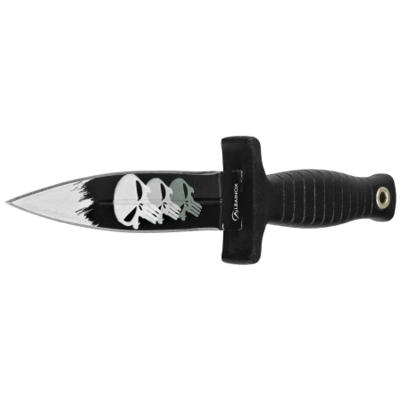 Nóż boot Martinez Albainox 3D Skull Black ABS, Black 3Cr13Mov (32617)