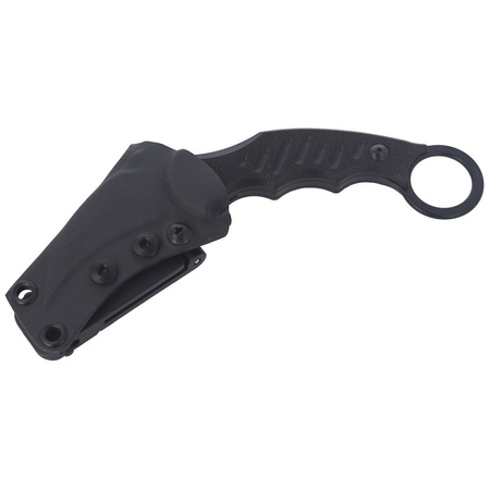 FOX Fixed Blade G10 Black, Black Idroglider (FX-598)