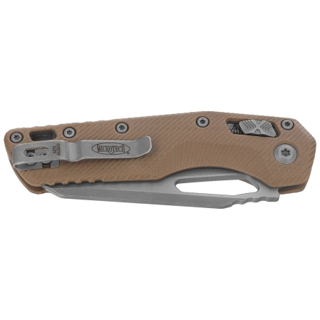 Microtech MSI S/E Knife Tan Fluted G10, Apocalyptic M390MK by Tony Marfione (210-10APFLGTTA)