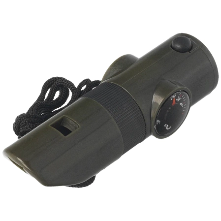 Gwizdek survivalowy Mil-Tec 6w1, Olive (16328401)