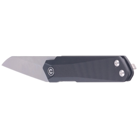 Civivi Knife Ki-V Plus G10 Black, Silver Bead Blasted Nitro-V by Ostap Hel (C20005B-1)