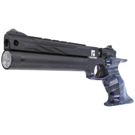 Pistolet wiatrówka PCP Reximex RPA Blue Laminated 5.5 mm z regulatorem