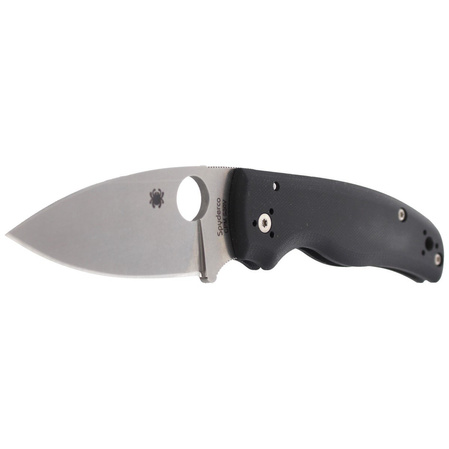 Nóż składany Spyderco Shaman Black G10, Stonewashed CPM S30V by Sal Glesser (C229GP)