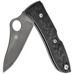 Spyderco SpyOpera Sprint Run Carbon Fiber, Damasteel Thor by Massimo Salice Sanna (C255CFPD)