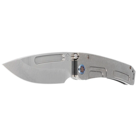 Nóż składany Medford Marauder-H D/P Tumbled Titanium, Flamed HW/Clip, NP3 Breaker, Tumbled S45VN by Greg Medford (MK045STD-01TM-TFCF-BN)