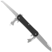 Fox Vulpis S4 Black Aluminium, Polished N690Co Pocket Knife (FX-VP130-S4 BK)