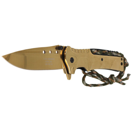 Nóż składany Herbertz CJH Golden Steel, Golden 3Cr13MoV (ART000135)