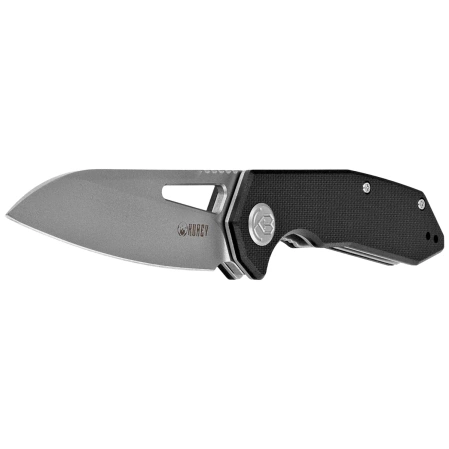 Nóż składany Kubey Vagrant Black G10, Sand Blasted 14C28N by Maksim Tkachuk (KU291N)