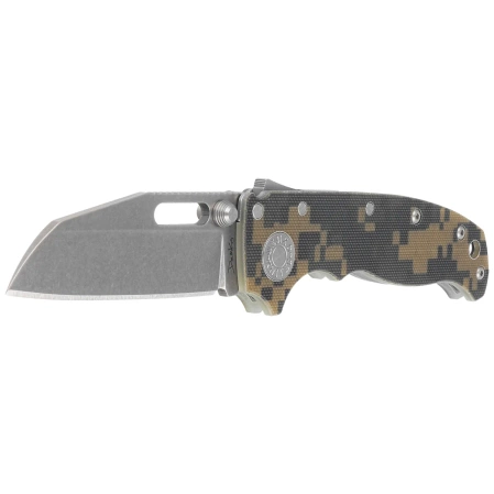Nóż składany Demko AD20.5 Shark Foot Digi Camo G10, Stonewashed CPM S35VN by Andrew Demko (205-S35-SFDC)