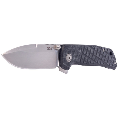 Nóż składany MKM Maximo Black Micarta, Stone Washed by Bob Terzuola (MKMM-BCT)