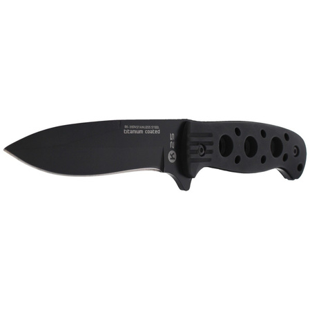 Nóż K25 RK-31574 Black Aluminium, Black Titanium 7Cr17MoV