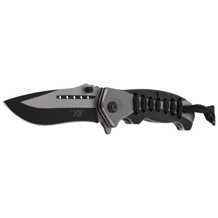 Nóż składany Herbertz CJH Hit Black-Grey Drop Point 90mm (44231 - 579112)