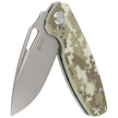 Kubey Knife Tityus Camo G10, Bead Blasted D2 (KU322K)
