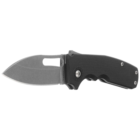 Nóż składany Demko Shark Cub Slicer Shark Black GRN, Stonewashed AUS10A by Andrew Demko (SC-10A-GRNBLK-SS)