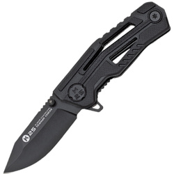 K25 RK-25006 Knife Black G10, Black Titanium 7Cr17Mov