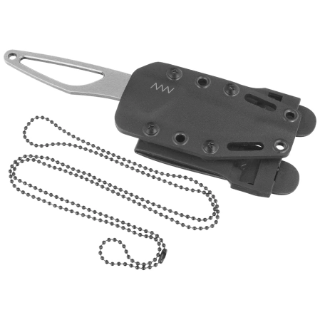 Nóż ANV P100 Naked/Skeletonized, Stonewashed Sleipner (ANVP100-001)